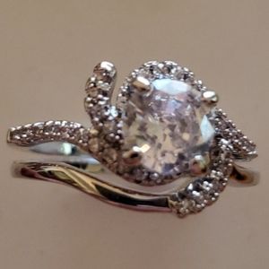 NWT Dillard's solitaire ring size 7